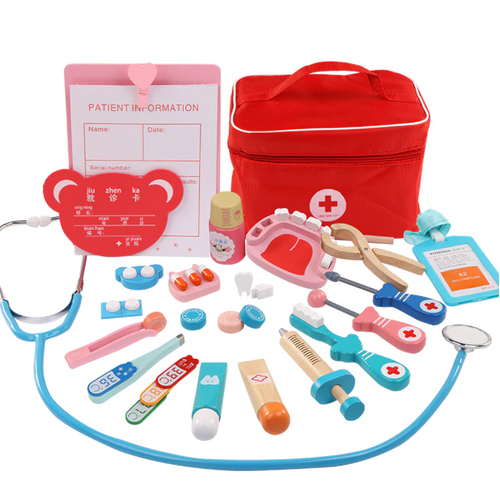 Malette docteur jouet en bois dentiste