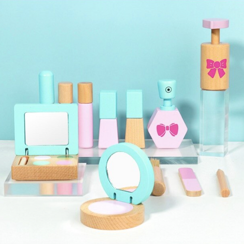 jouet en bois cosmétique maquillage